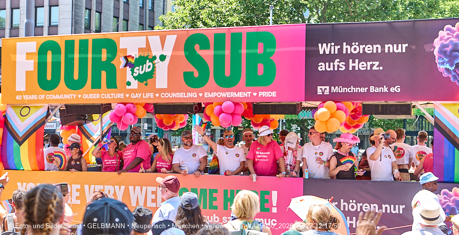 27.06.2026 - München feiert Christopher Street Day 2026 bei extremer Hitze