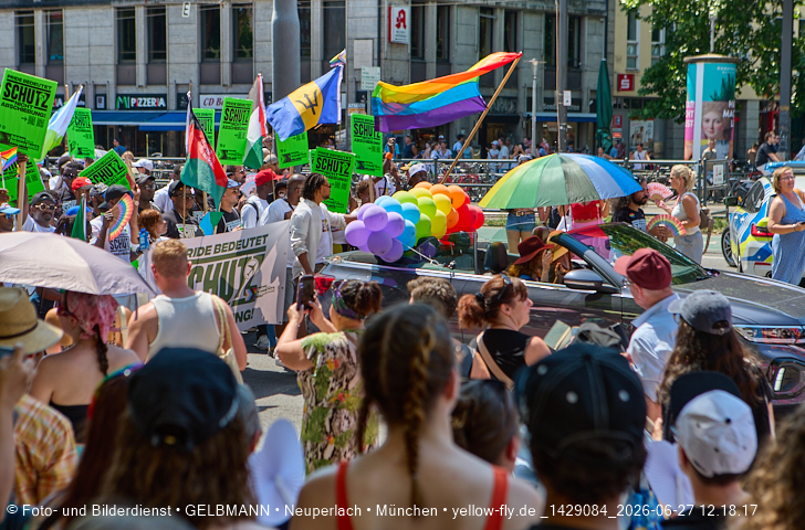 27.06.2026 - München feiert Christopher Street Day 2026 bei extremer Hitze