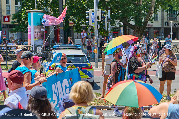27.06.2026 - München feiert Christopher Street Day 2026 bei extremer Hitze