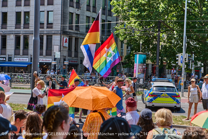 27.06.2026 - München feiert Christopher Street Day 2026 bei extremer Hitze