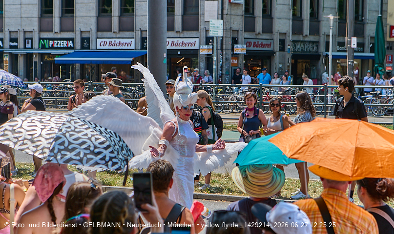 27.06.2026 - München feiert Christopher Street Day 2026 bei extremer Hitze