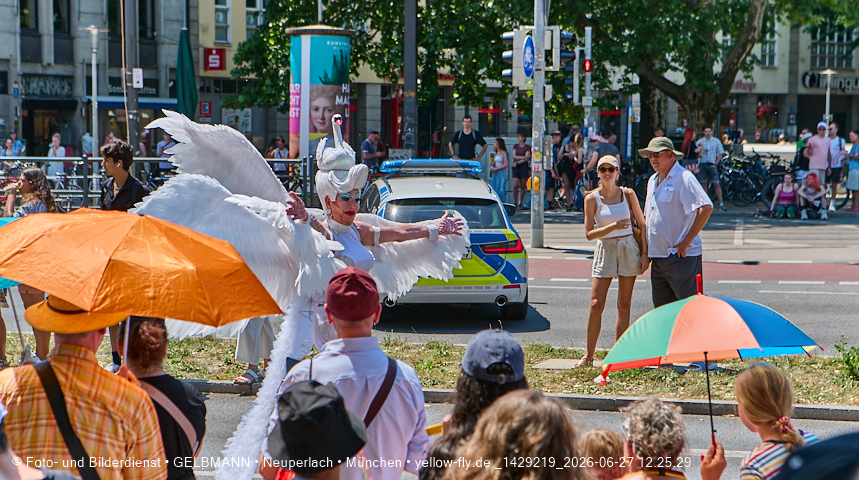 27.06.2026 - München feiert Christopher Street Day 2026 bei extremer Hitze