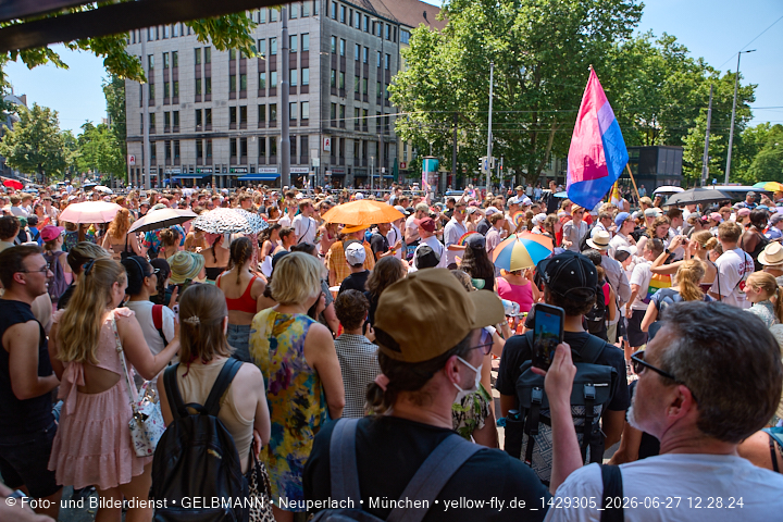 27.06.2026 - München feiert Christopher Street Day 2026 bei extremer Hitze
