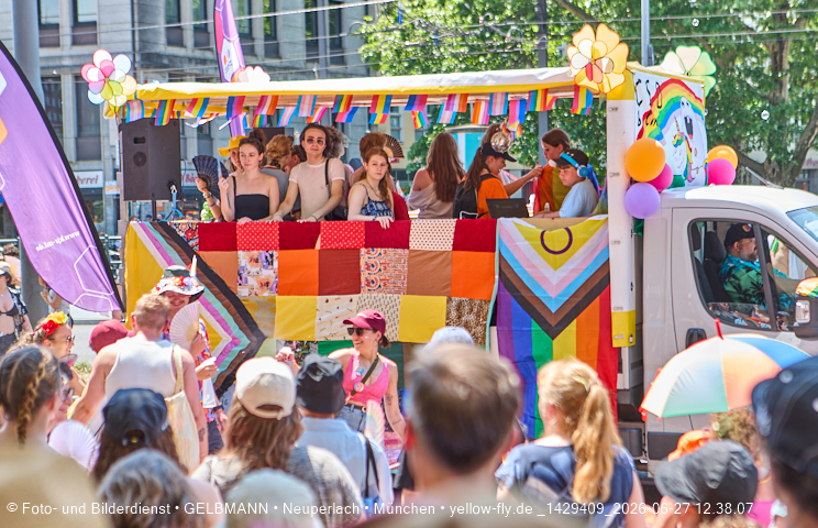 27.06.2026 - München feiert Christopher Street Day 2026 bei extremer Hitze