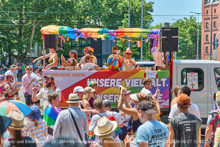 27.06.2026 - München feiert Christopher Street Day 2026 bei extremer Hitze