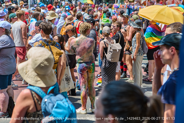 27.06.2026 - München feiert Christopher Street Day 2026 bei extremer Hitze