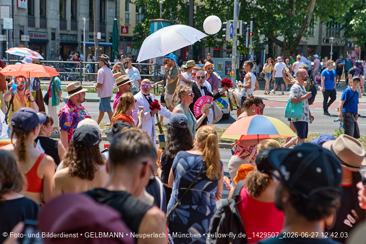 27.06.2026 - München feiert Christopher Street Day 2026 bei extremer Hitze