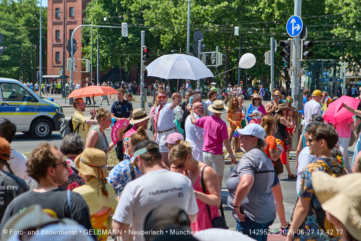 27.06.2026 - München feiert Christopher Street Day 2026 bei extremer Hitze