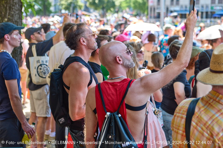 27.06.2026 - München feiert Christopher Street Day 2026 bei extremer Hitze