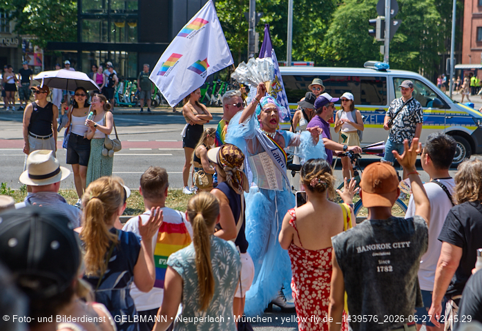 27.06.2026 - München feiert Christopher Street Day 2026 bei extremer Hitze