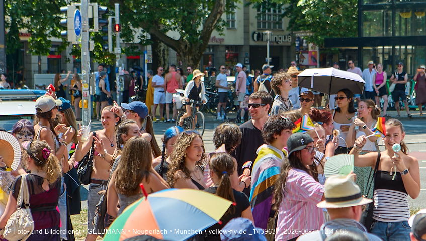 27.06.2026 - München feiert Christopher Street Day 2026 bei extremer Hitze