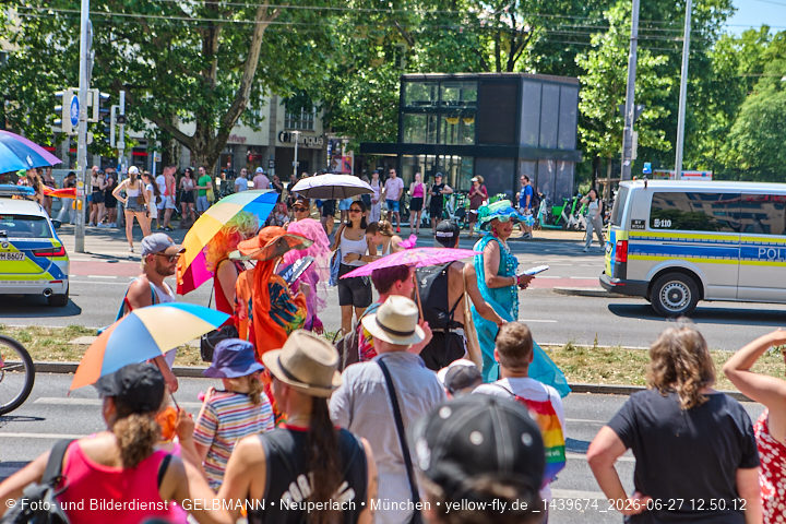 27.06.2026 - München feiert Christopher Street Day 2026 bei extremer Hitze