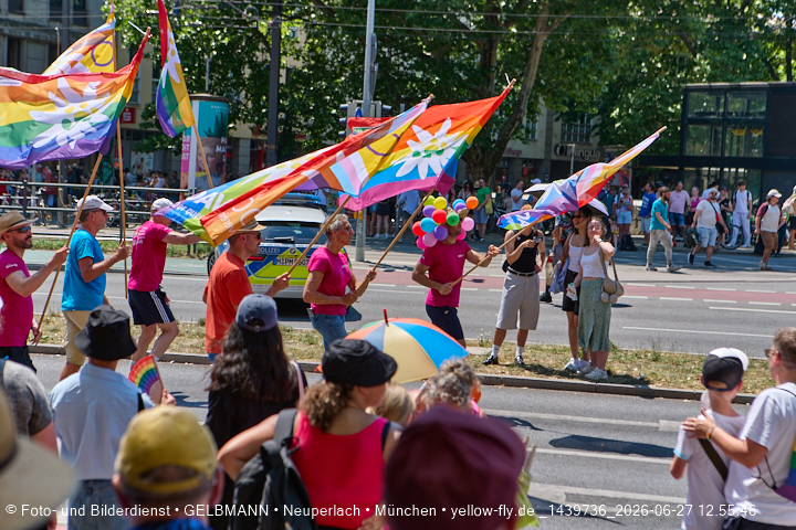27.06.2026 - München feiert Christopher Street Day 2026 bei extremer Hitze