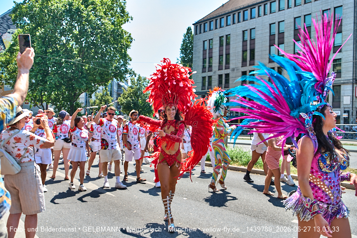 27.06.2026 - München feiert Christopher Street Day 2026 bei extremer Hitze