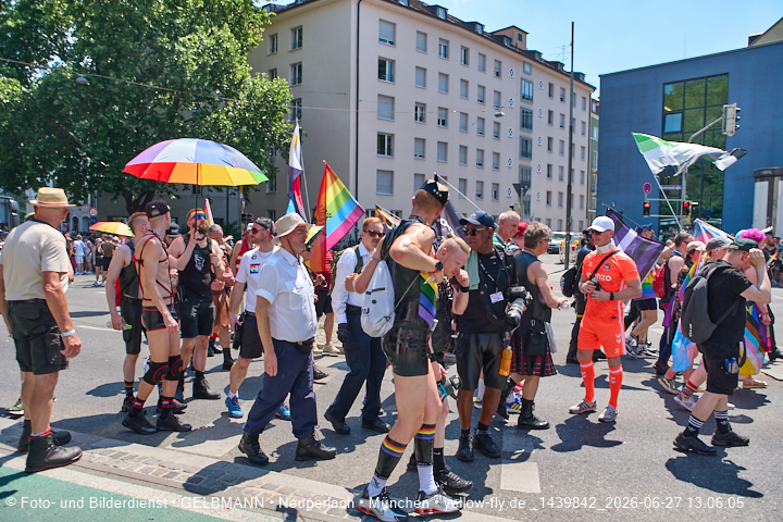 27.06.2026 - München feiert Christopher Street Day 2026 bei extremer Hitze