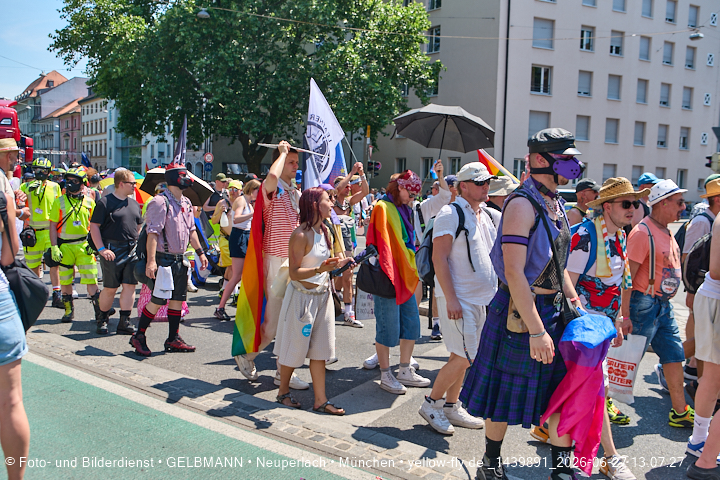 27.06.2026 - München feiert Christopher Street Day 2026 bei extremer Hitze