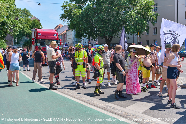 27.06.2026 - München feiert Christopher Street Day 2026 bei extremer Hitze