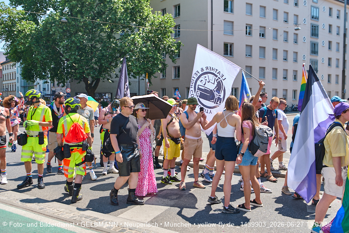 27.06.2026 - München feiert Christopher Street Day 2026 bei extremer Hitze
