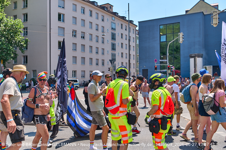27.06.2026 - München feiert Christopher Street Day 2026 bei extremer Hitze