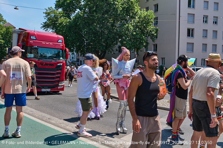 27.06.2026 - München feiert Christopher Street Day 2026 bei extremer Hitze