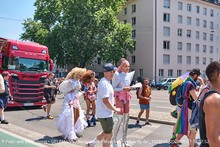 27.06.2026 - München feiert Christopher Street Day 2026 bei extremer Hitze