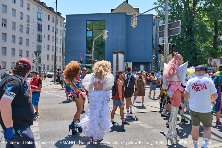 27.06.2026 - München feiert Christopher Street Day 2026 bei extremer Hitze