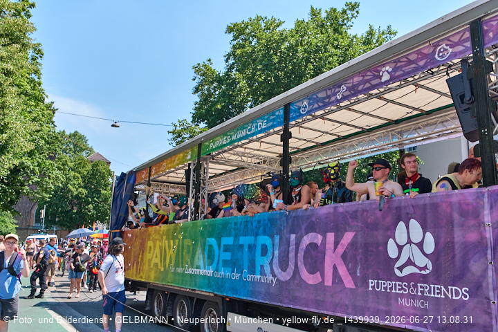 27.06.2026 - München feiert Christopher Street Day 2026 bei extremer Hitze