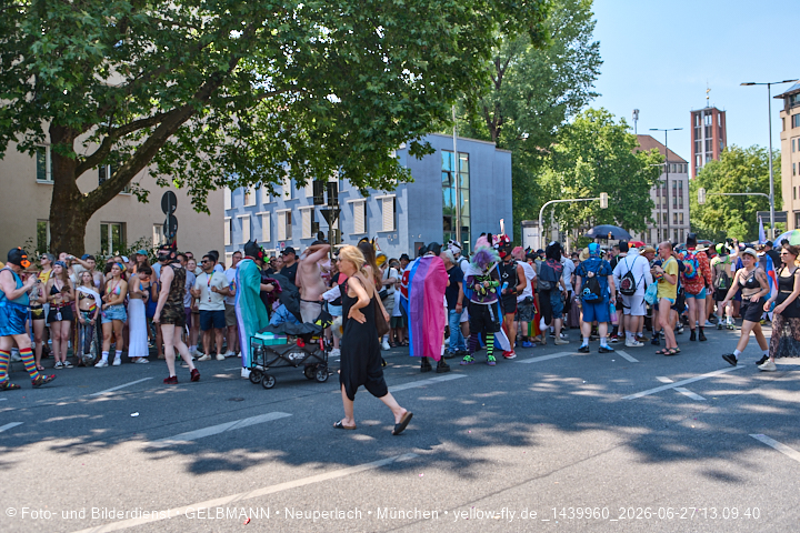27.06.2026 - München feiert Christopher Street Day 2026 bei extremer Hitze