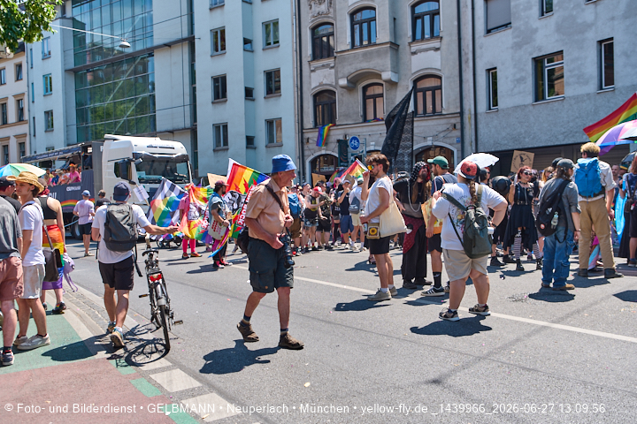 27.06.2026 - München feiert Christopher Street Day 2026 bei extremer Hitze