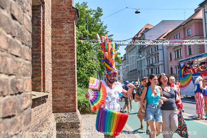 27.06.2026 - München feiert Christopher Street Day 2026 bei extremer Hitze
