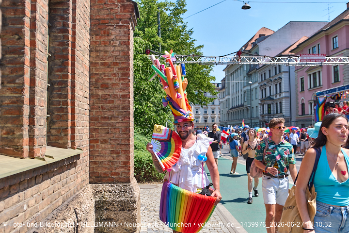 27.06.2026 - München feiert Christopher Street Day 2026 bei extremer Hitze