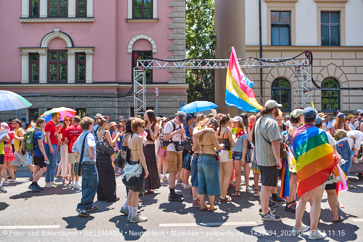 27.06.2026 - München feiert Christopher Street Day 2026 bei extremer Hitze