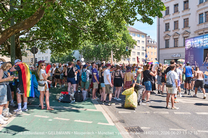 27.06.2026 - München feiert Christopher Street Day 2026 bei extremer Hitze