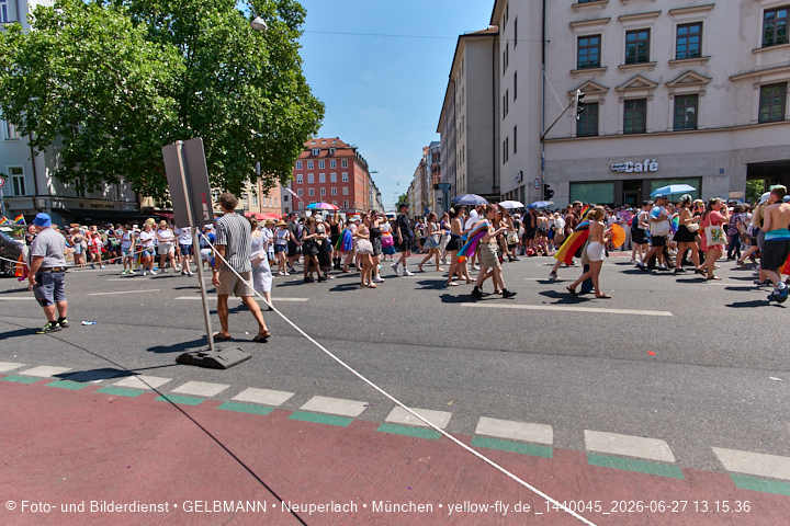 27.06.2026 - München feiert Christopher Street Day 2026 bei extremer Hitze