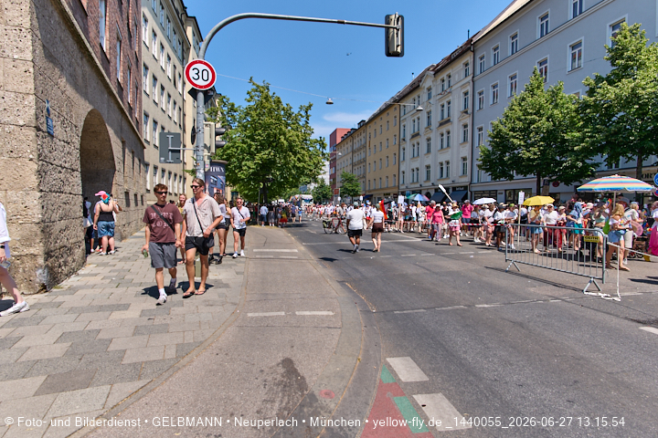 27.06.2026 - München feiert Christopher Street Day 2026 bei extremer Hitze