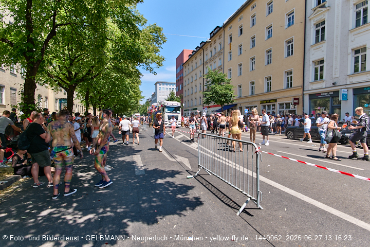 27.06.2026 - München feiert Christopher Street Day 2026 bei extremer Hitze