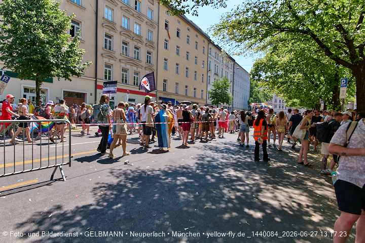 27.06.2026 - München feiert Christopher Street Day 2026 bei extremer Hitze