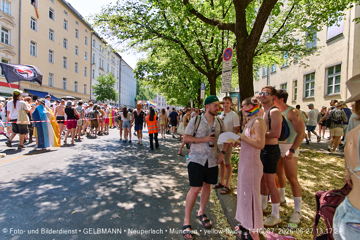27.06.2026 - München feiert Christopher Street Day 2026 bei extremer Hitze