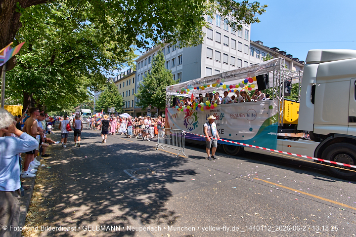 27.06.2026 - München feiert Christopher Street Day 2026 bei extremer Hitze