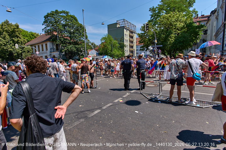 27.06.2026 - München feiert Christopher Street Day 2026 bei extremer Hitze