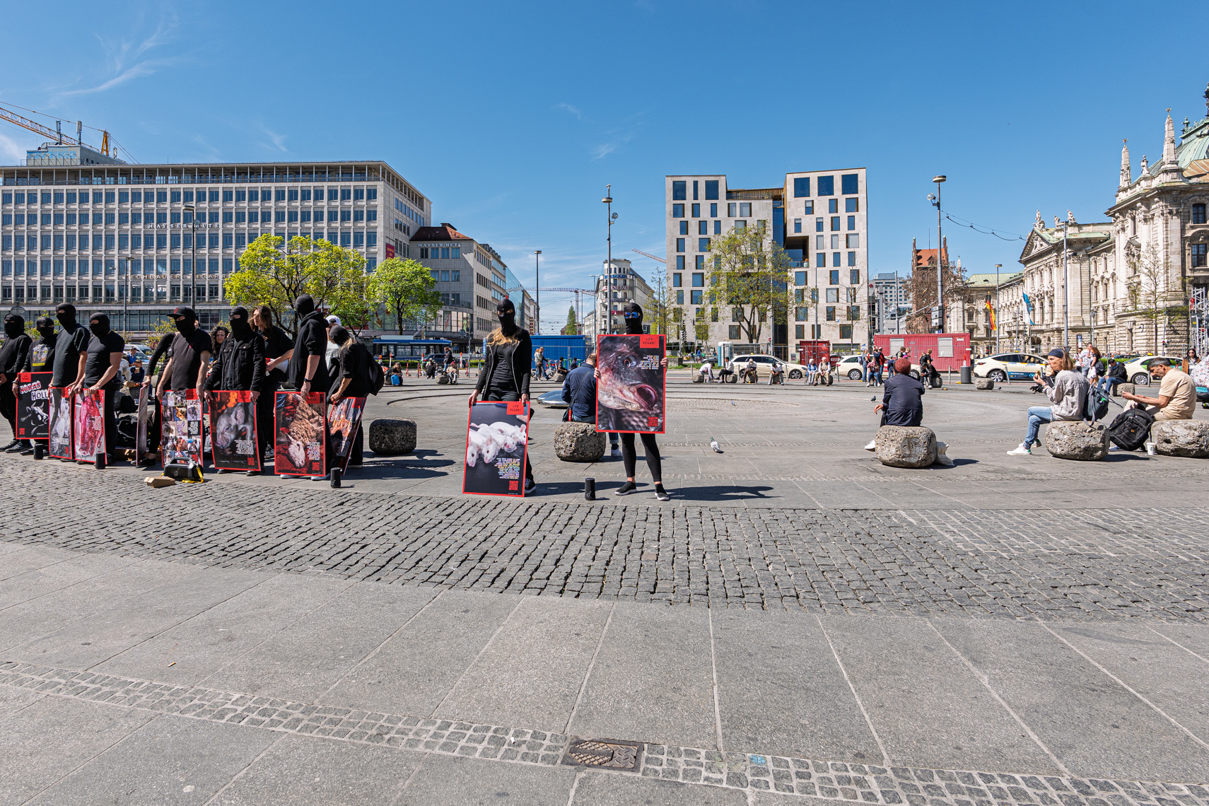 19.04.2025 - DEMO am Stachus - leb vegan