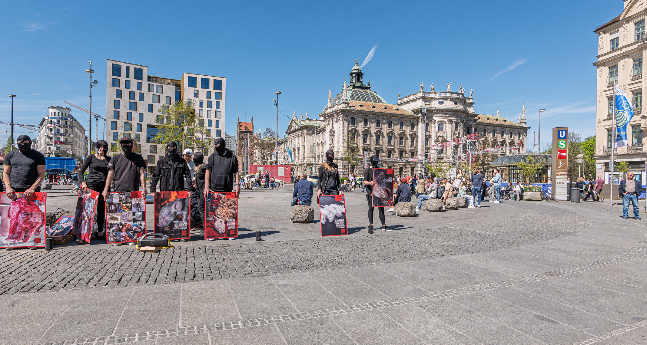 19.04.2025 - DEMO am Stachus - leb vegan