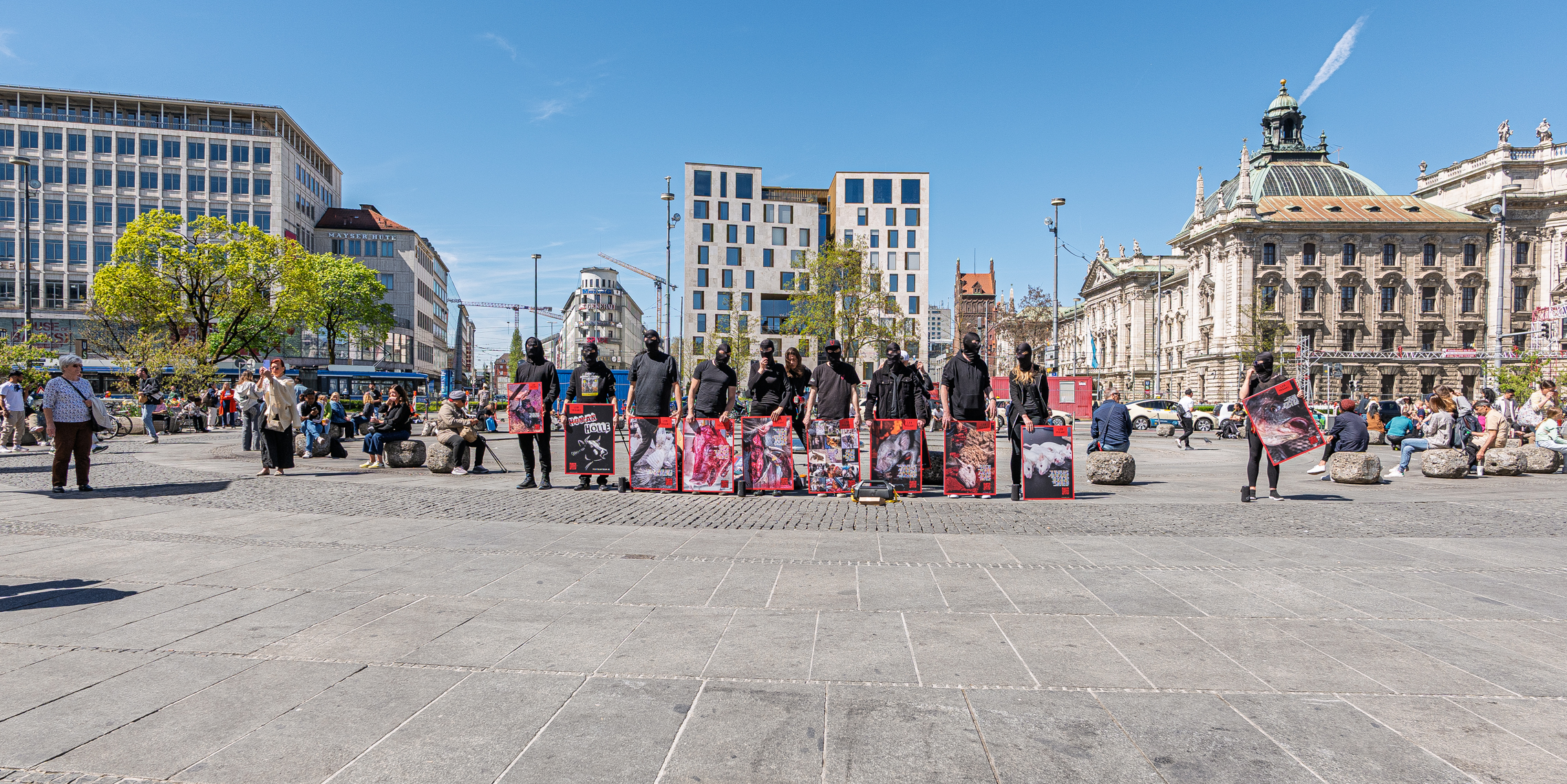 19.04.2025 - DEMO am Stachus - leb vegan
