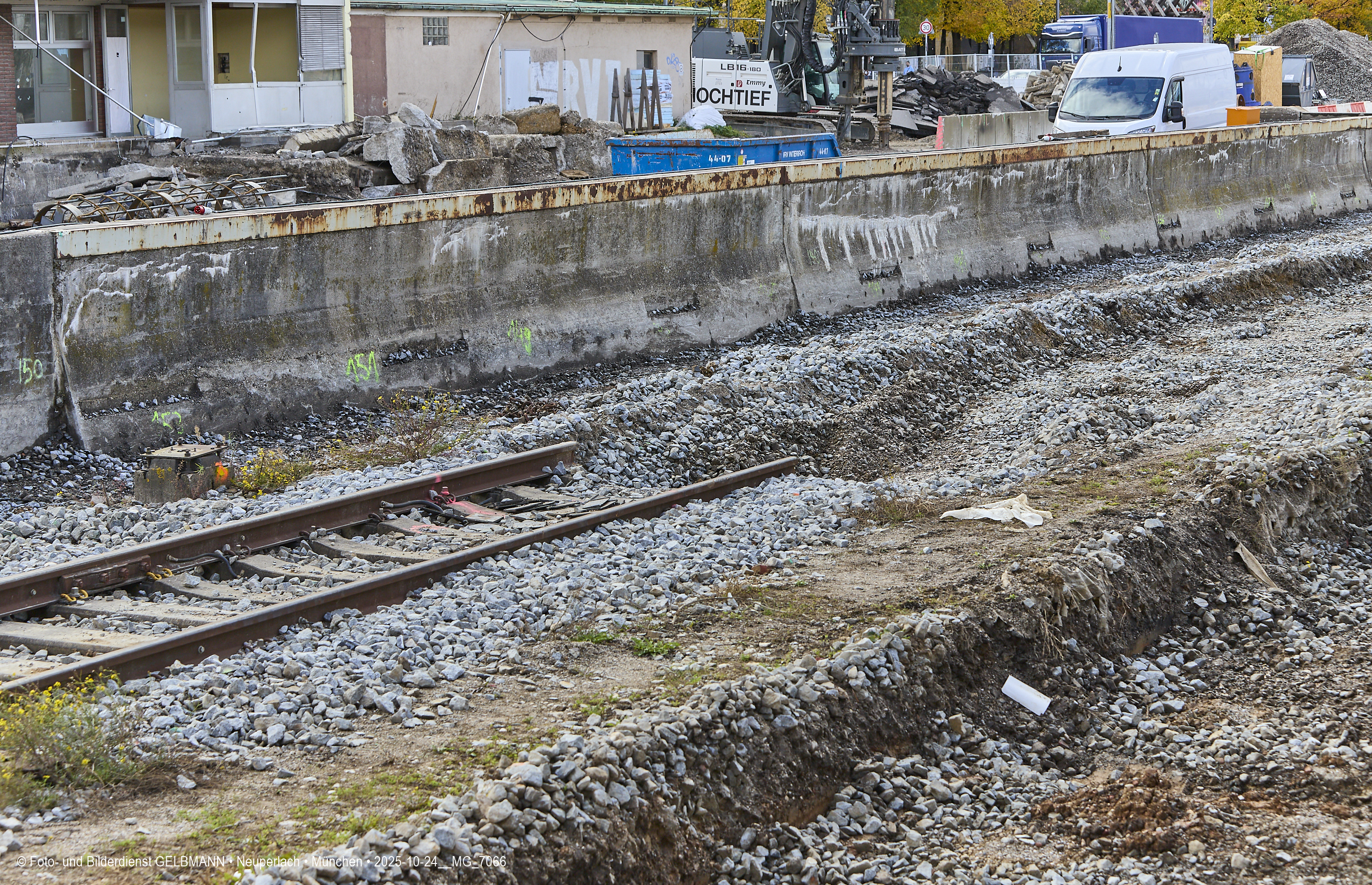 24.10.2025 - Gleisabbau im Ostbahnhof