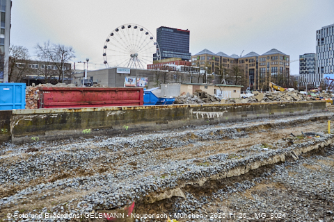 25.11.2025 - Kampfmittelbeseitigung am Ostbahnhof auf der Baustelle zur 2. Stammstrecke