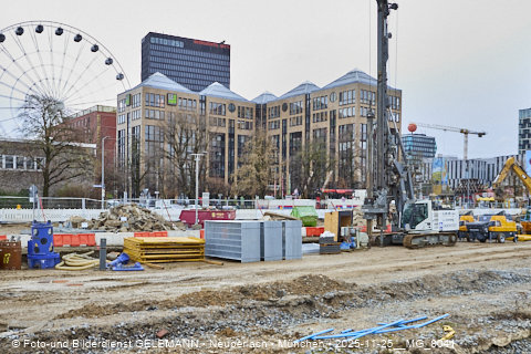 25.11.2025 - Kampfmittelbeseitigung am Ostbahnhof auf der Baustelle zur 2. Stammstrecke