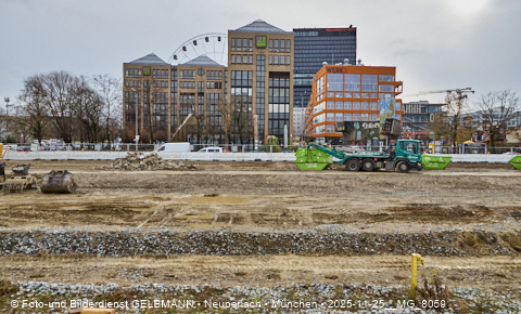 25.11.2025 - Kampfmittelbeseitigung am Ostbahnhof auf der Baustelle zur 2. Stammstrecke