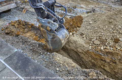 25.11.2025 - Kampfmittelbeseitigung am Ostbahnhof auf der Baustelle zur 2. Stammstrecke