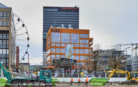 25.11.2025 - Kampfmittelbeseitigung am Ostbahnhof auf der Baustelle zur 2. Stammstrecke