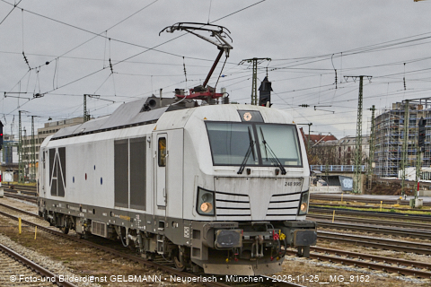 25.11.2025 - Kampfmittelbeseitigung am Ostbahnhof auf der Baustelle zur 2. Stammstrecke